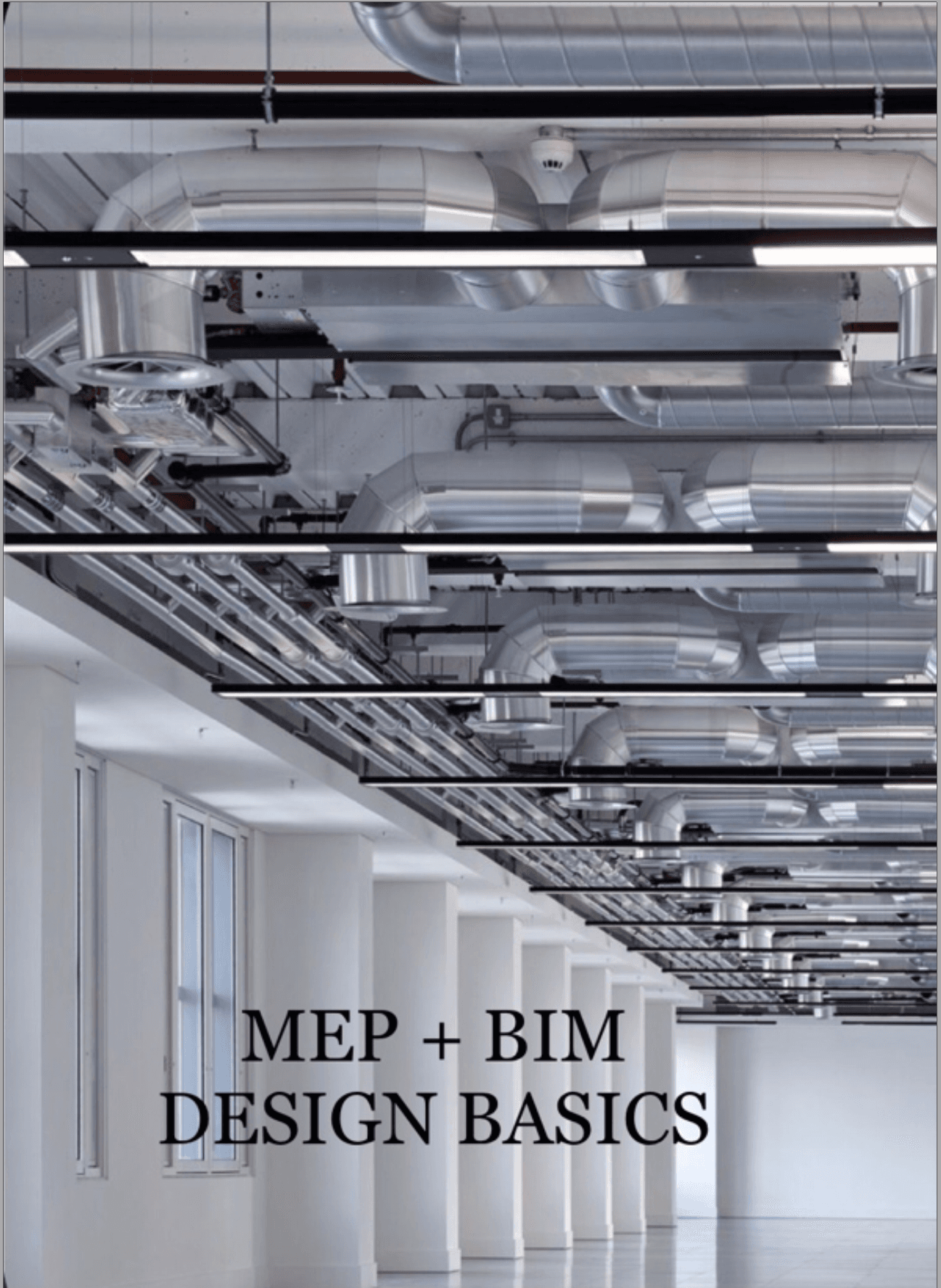 MEP BIM model for an industrial building.